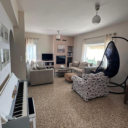 Villa Agia Marina 5M Walk To The Beach With Private Pool Exteriör bild
