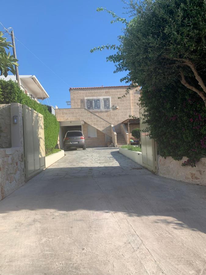 Villa Agia Marina 5M Walk To The Beach With Private Pool Exteriör bild
