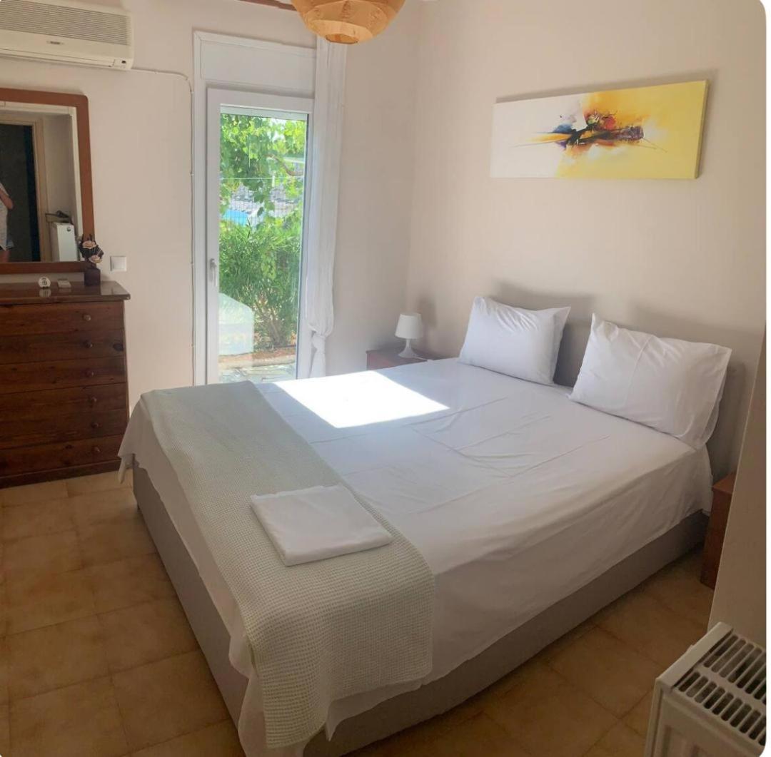 Villa Agia Marina 5M Walk To The Beach With Private Pool Exteriör bild