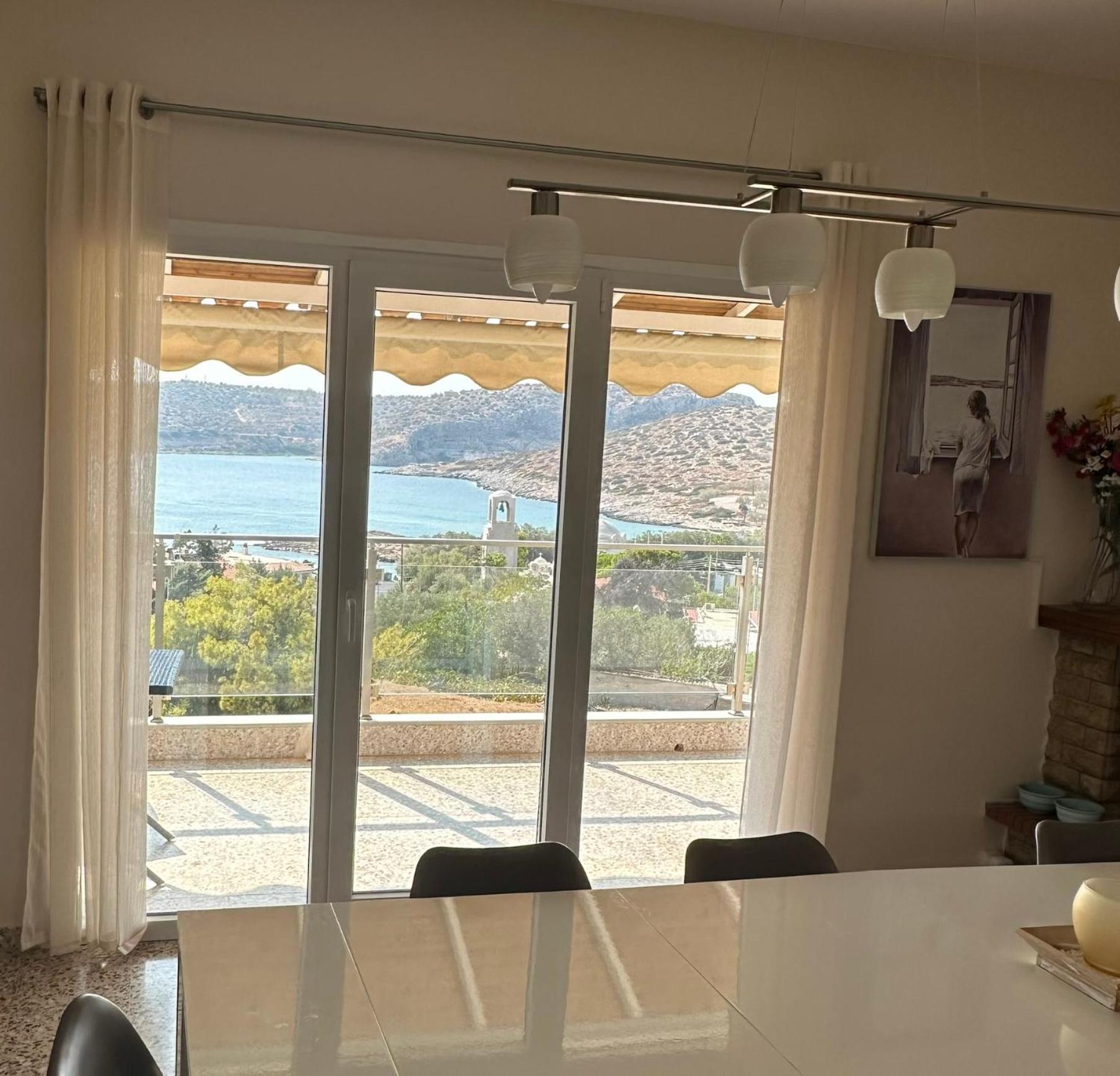 Villa Agia Marina 5M Walk To The Beach With Private Pool Exteriör bild