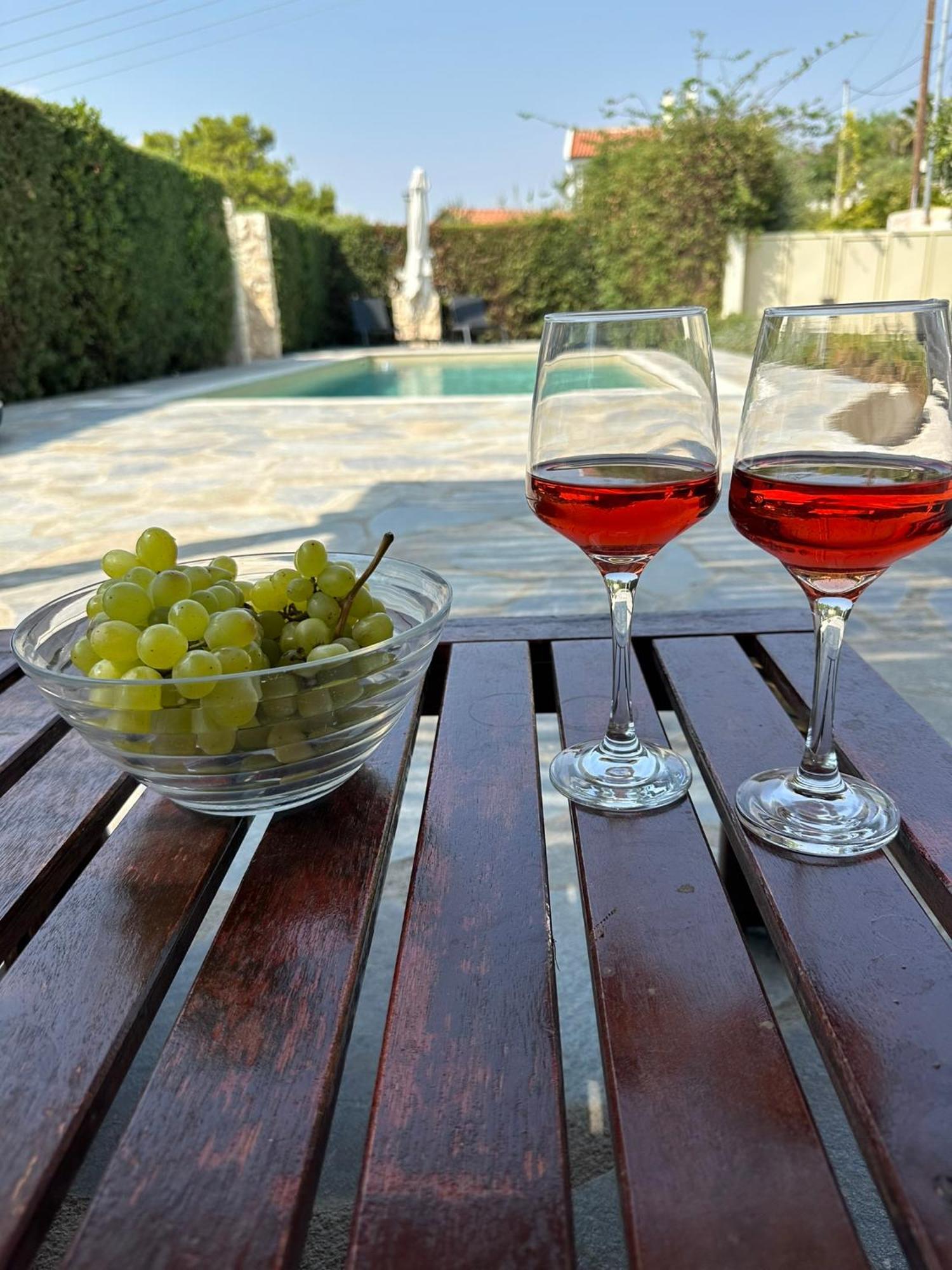 Villa Agia Marina 5M Walk To The Beach With Private Pool Exteriör bild