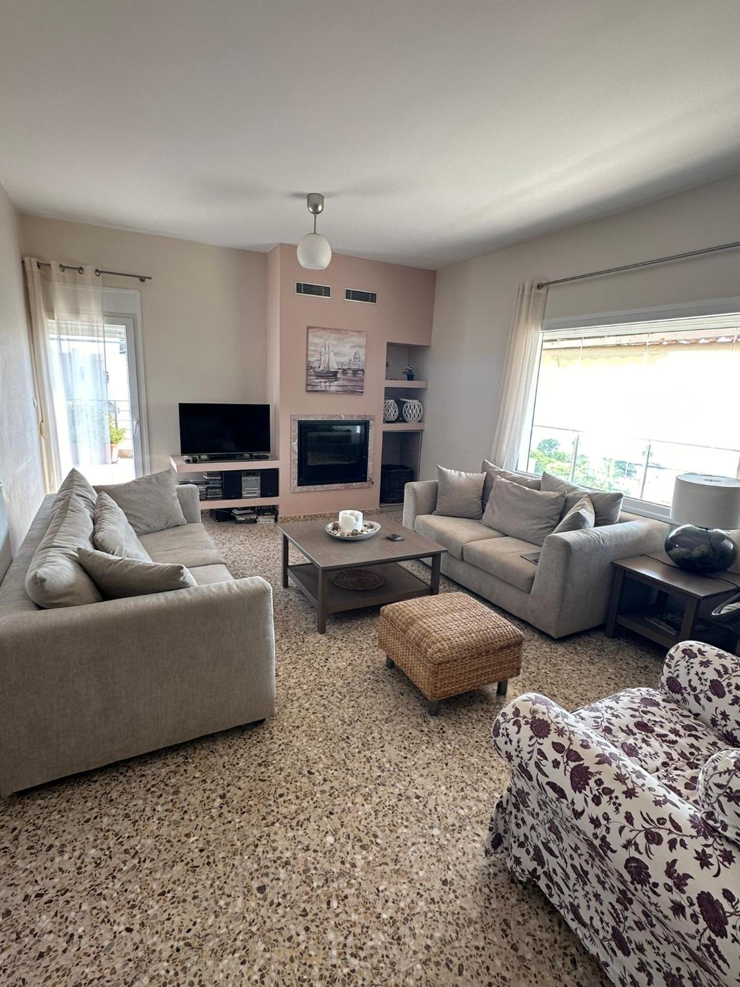 Villa Agia Marina 5M Walk To The Beach With Private Pool Exteriör bild