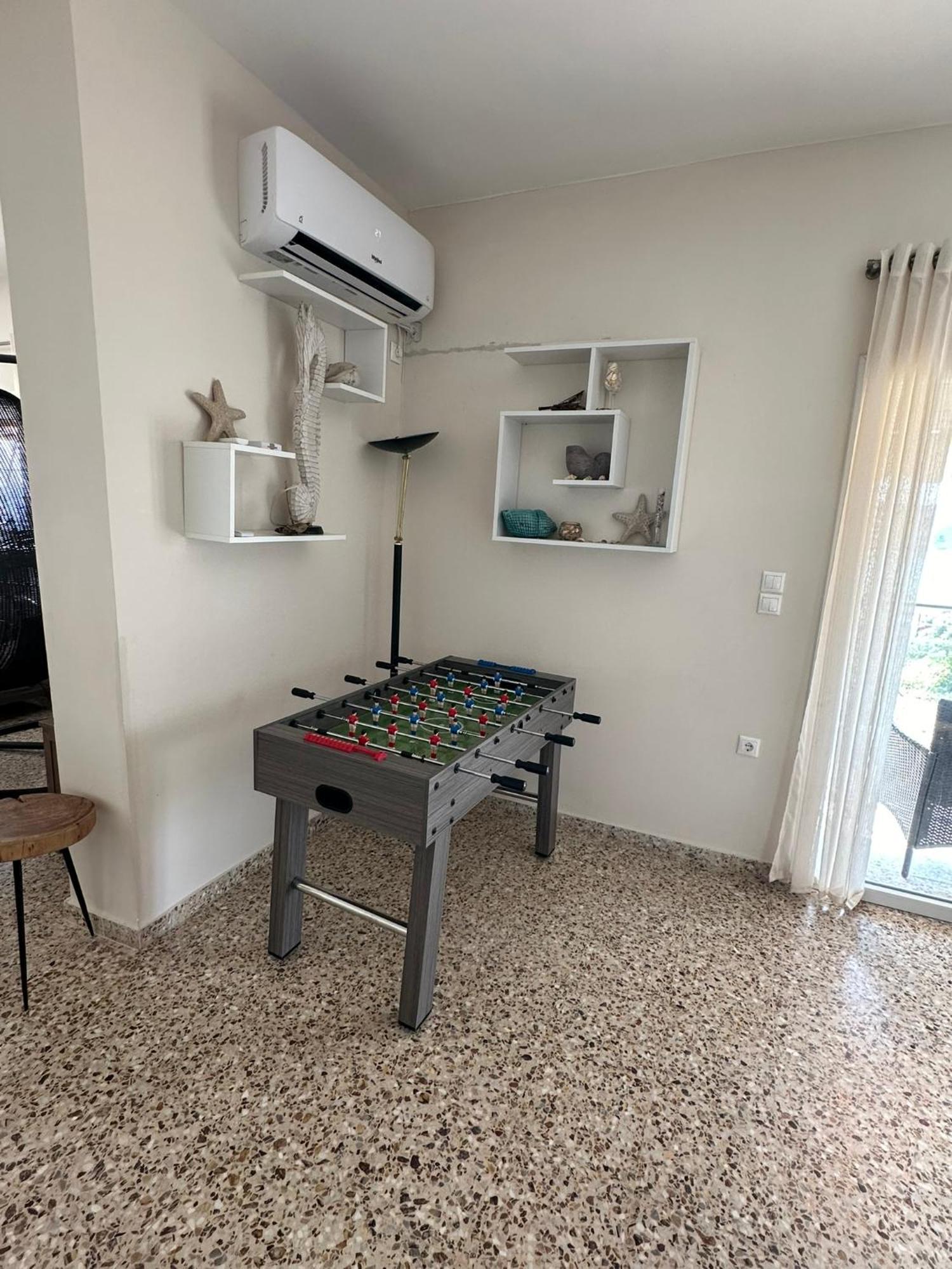 Villa Agia Marina 5M Walk To The Beach With Private Pool Exteriör bild