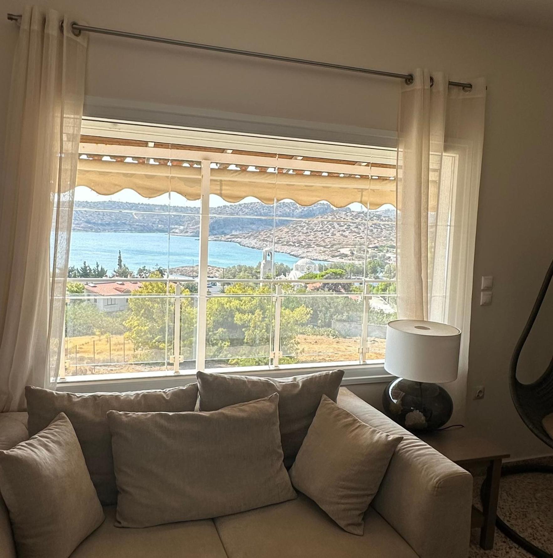 Villa Agia Marina 5M Walk To The Beach With Private Pool Exteriör bild